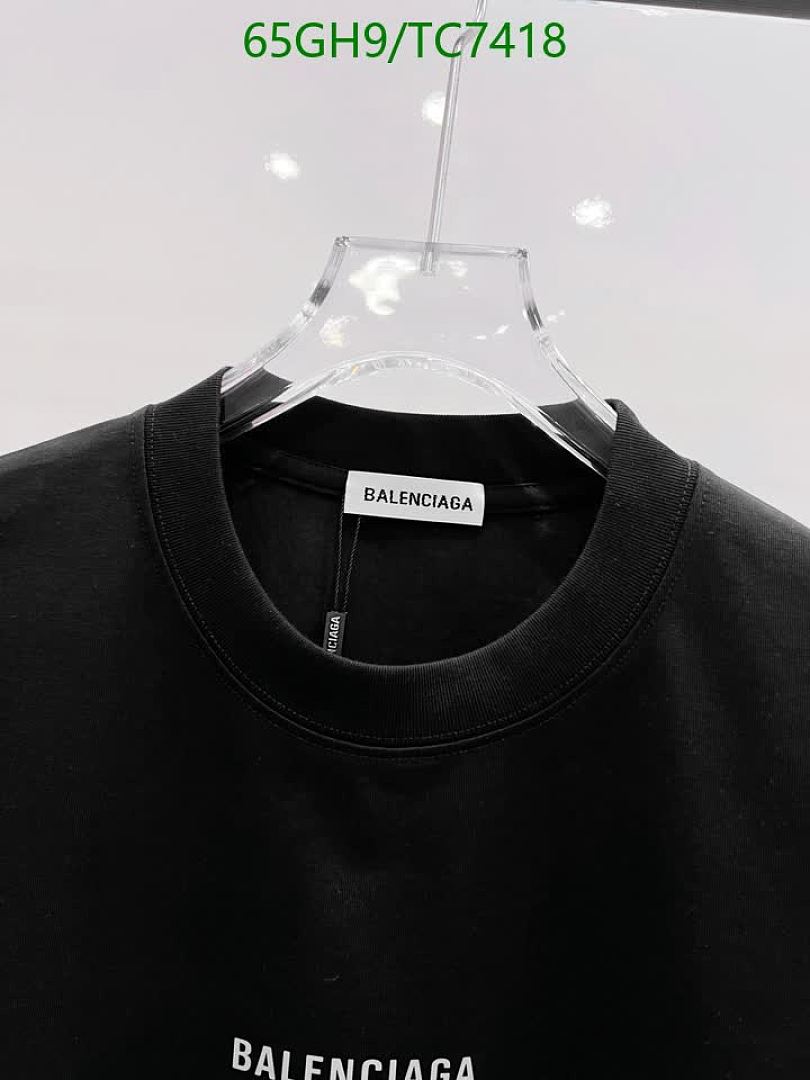 Balenciaga-Clothing Code: TC7418 $: 65USD