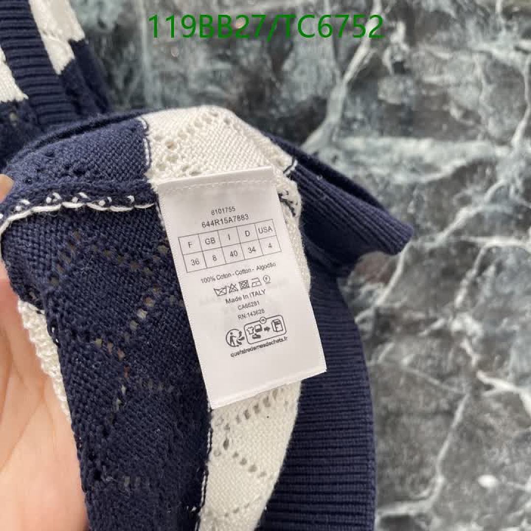 Dior-Clothing Code: TC6752 $: 119USD