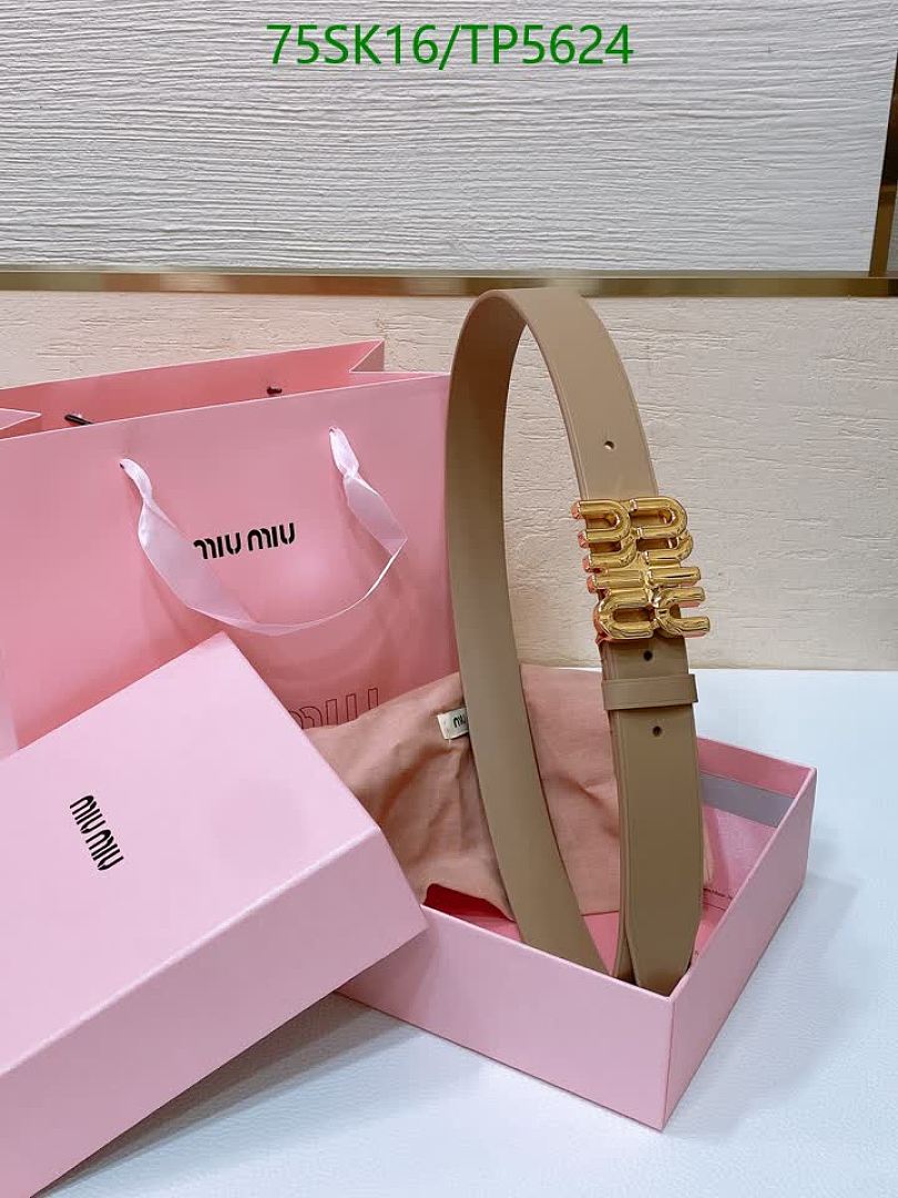 MIU MIU-Belts Code: TP5624 $: 75USD