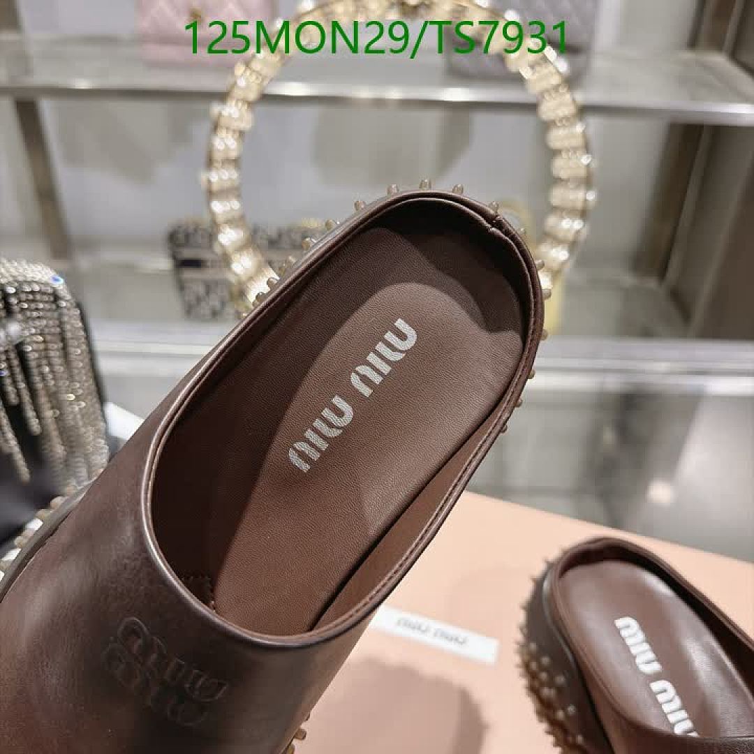 Miu Miu-Shoes(Women) Code: TS7931 $: 125USD