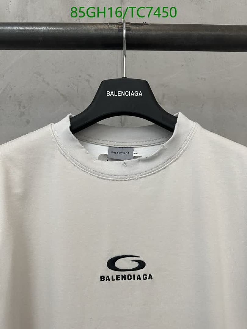 Balenciaga-Clothing Code: TC7450 $: 85USD