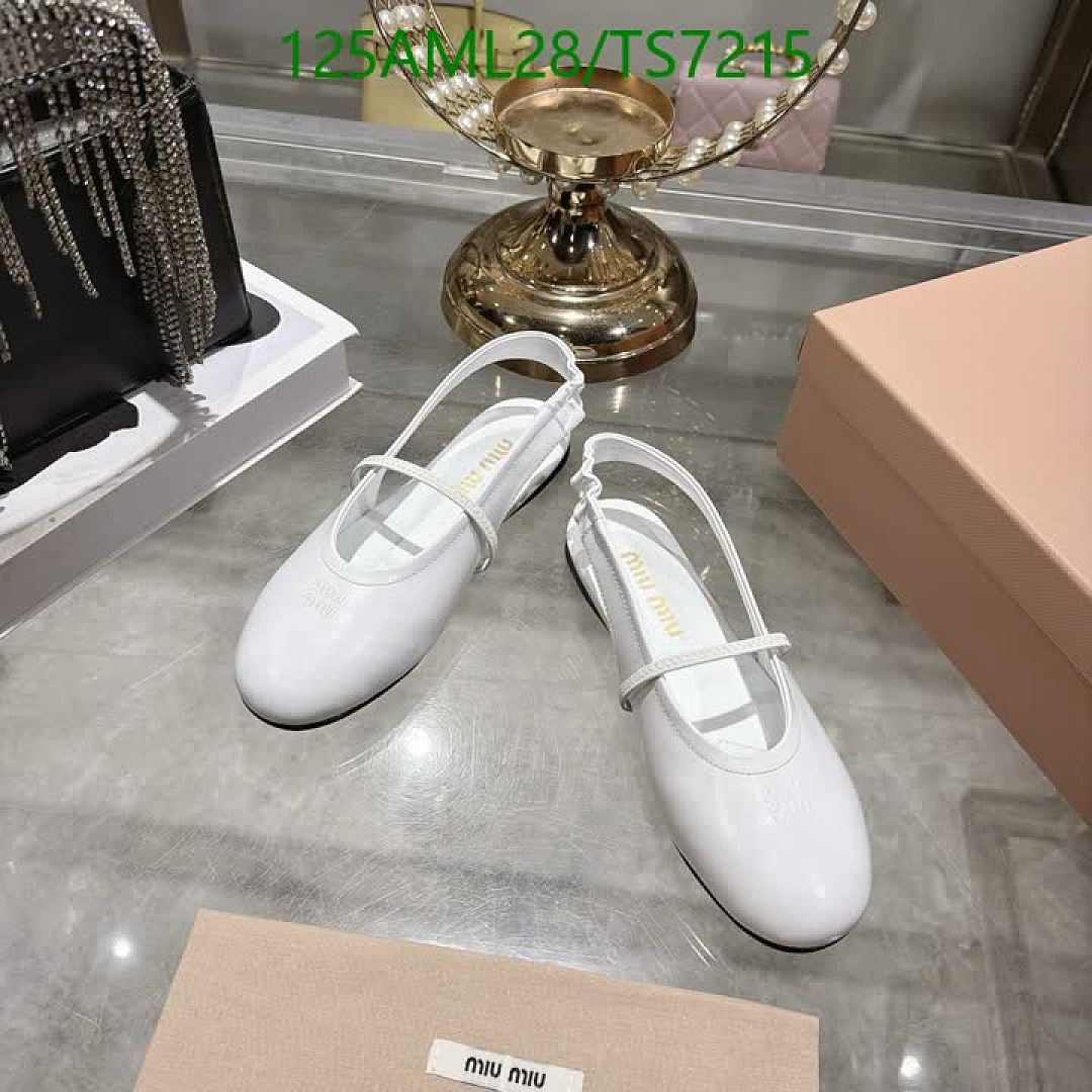 Miu Miu-Shoes(Women) Code: TS7215 $: 125USD