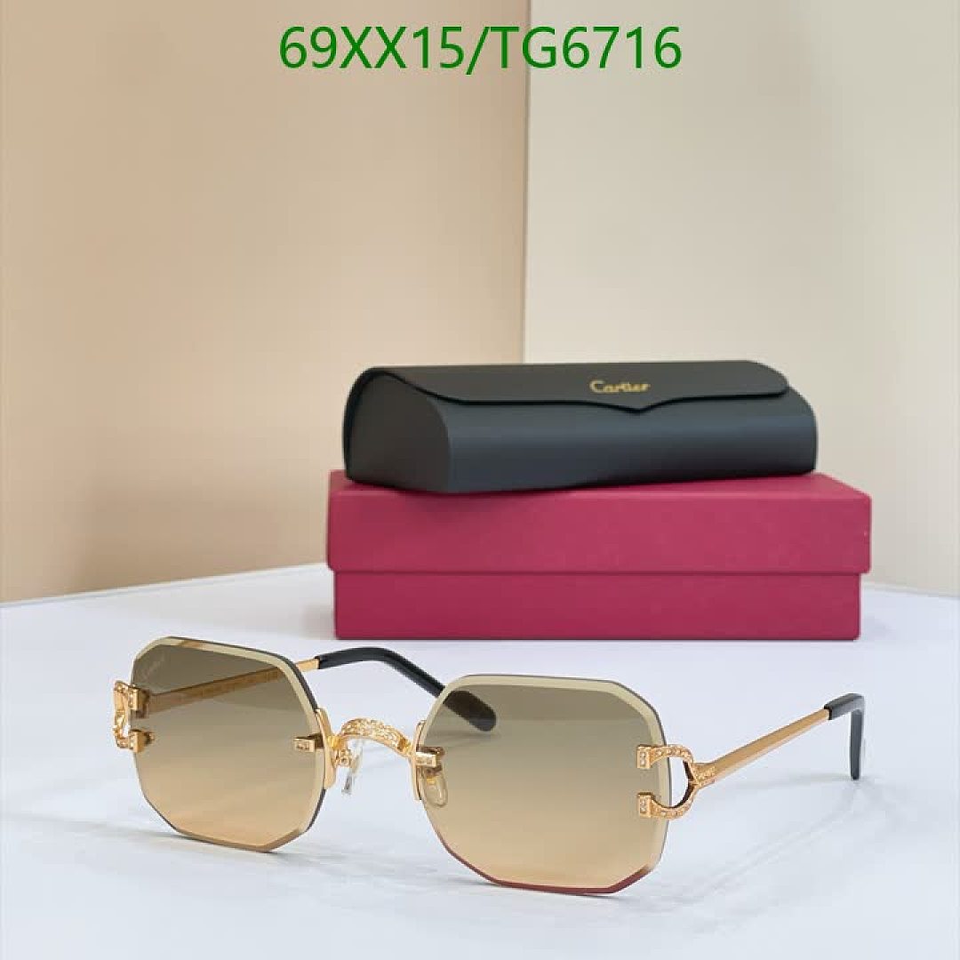 Cartier-Glasses Code: TG6716 $: 69USD