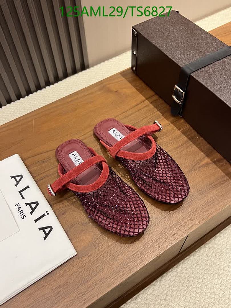 Alaia-Shoes(Women) Code: TS6827 $: 125USD
