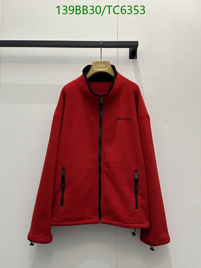 Miu Miu-Clothing Code: TC6353 $: 139USD