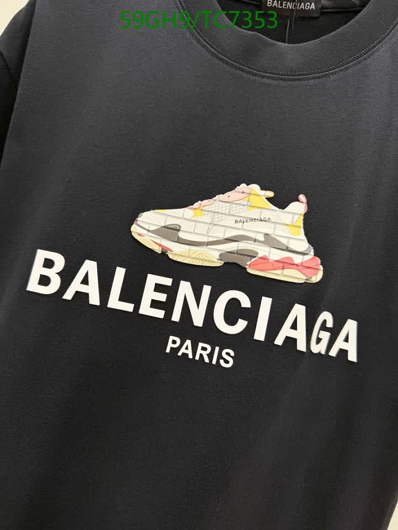 Balenciaga-Clothing Code: TC7353 $: 59USD