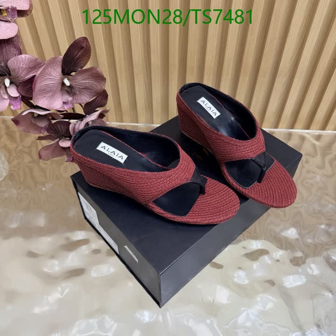 Alaia-Shoes(Women) Code: TS7481 $: 125USD