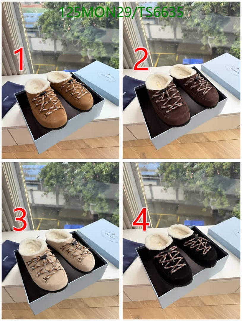 Prada-Shoes(Women) Code: TS6635 $: 125USD