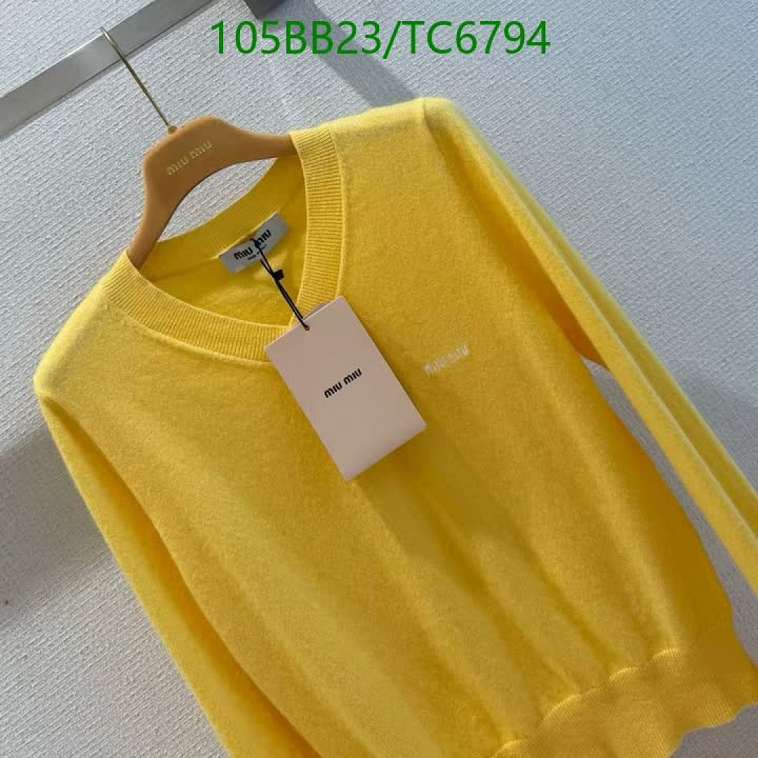 Miu Miu-Clothing Code: TC6794 $: 105USD