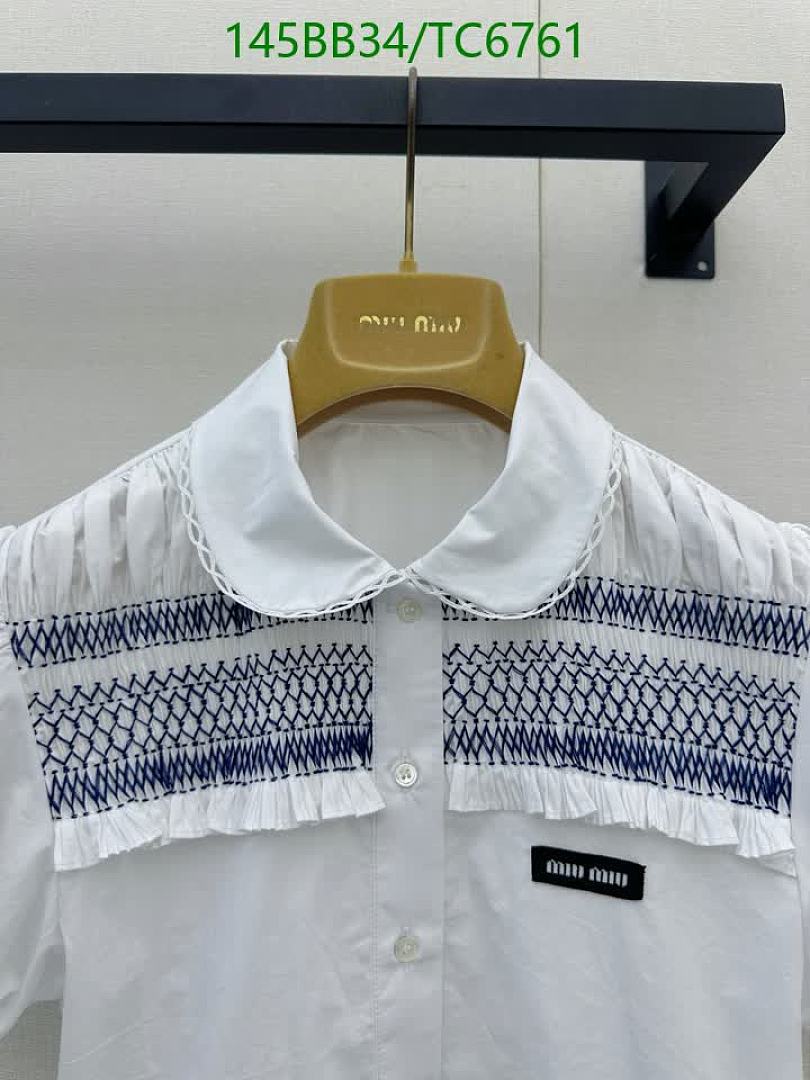 Miu Miu-Clothing Code: TC6761 $: 145USD