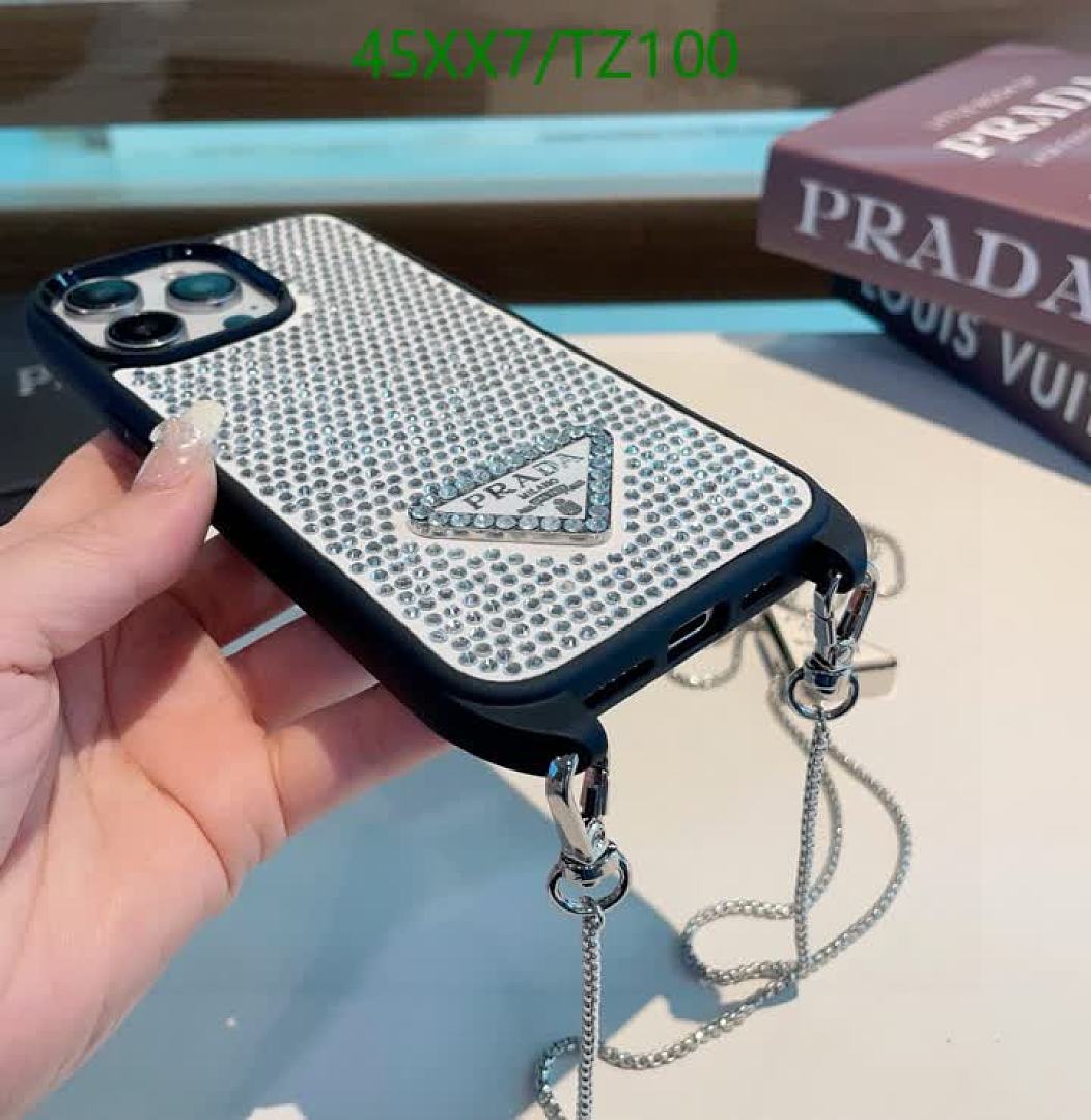 Prada-Phone Cases Code: TZ100 $: 45USD