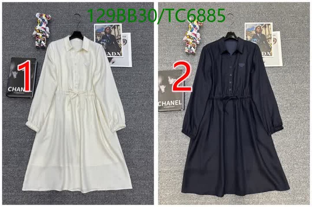 Prada-Clothing Code: TC6885 $: 129USD