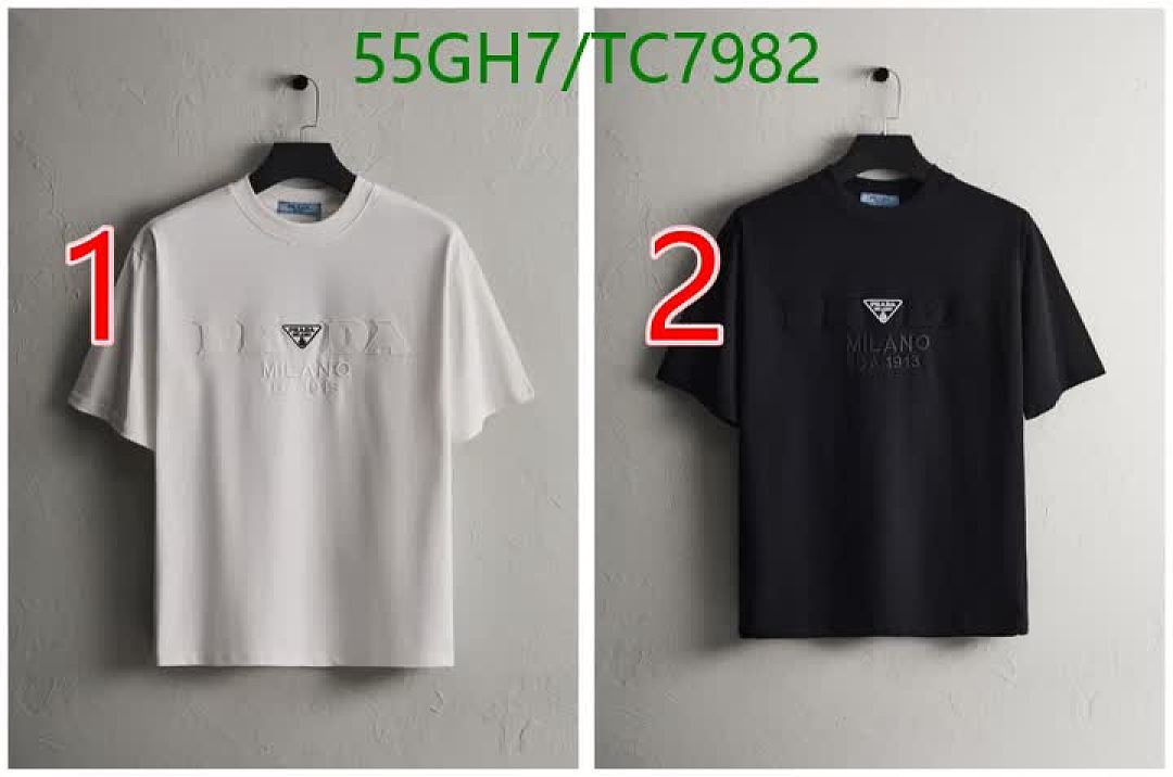 Prada-Clothing Code: TC7982 $: 55USD