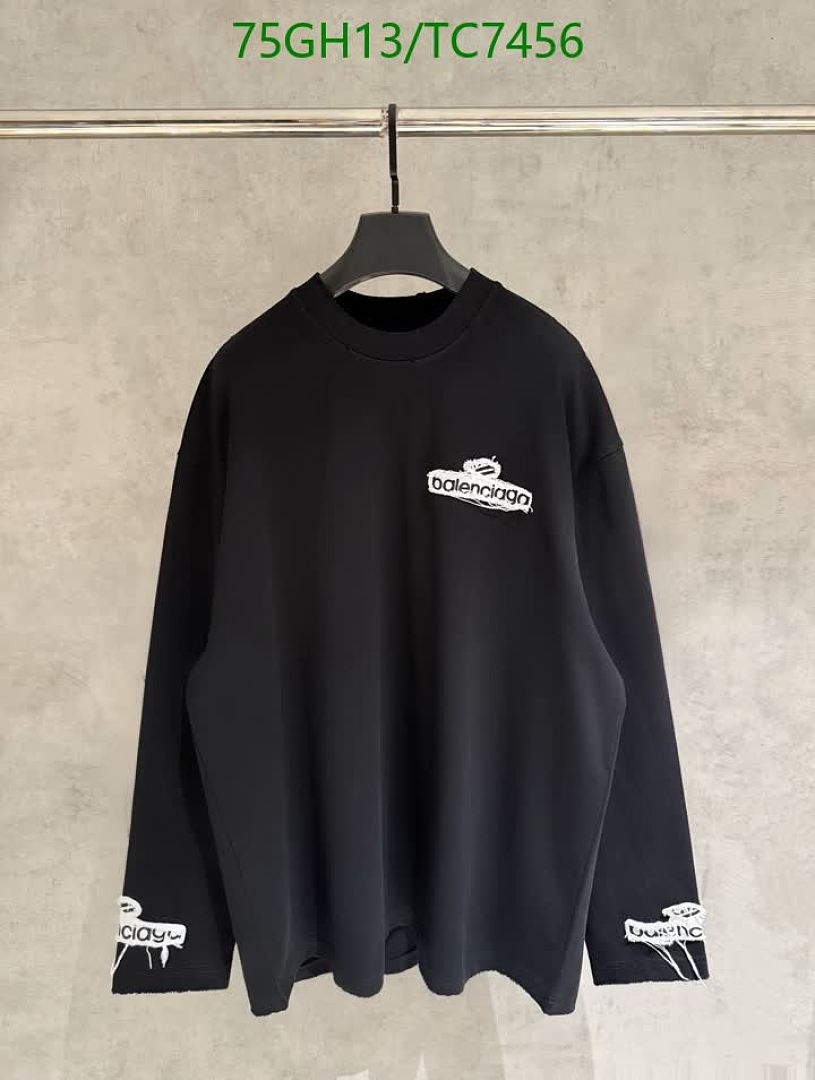 Balenciaga-Clothing Code: TC7456 $: 75USD