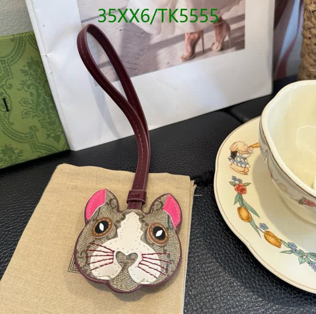 Gucci-Keychains & Bag Charms Code: TK5555 $: 35USD
