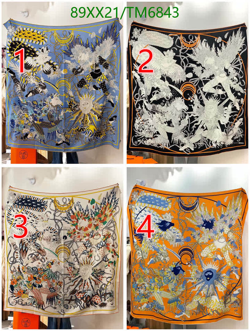 Hermes-Scarves Code: TM6843 $: 89USD