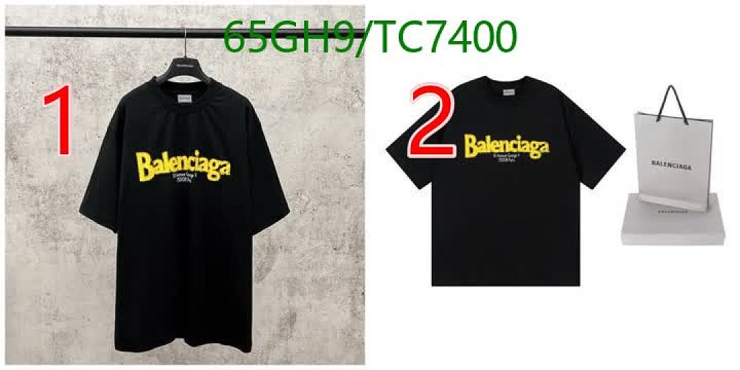 Balenciaga-Clothing Code: TC7400 $: 65USD