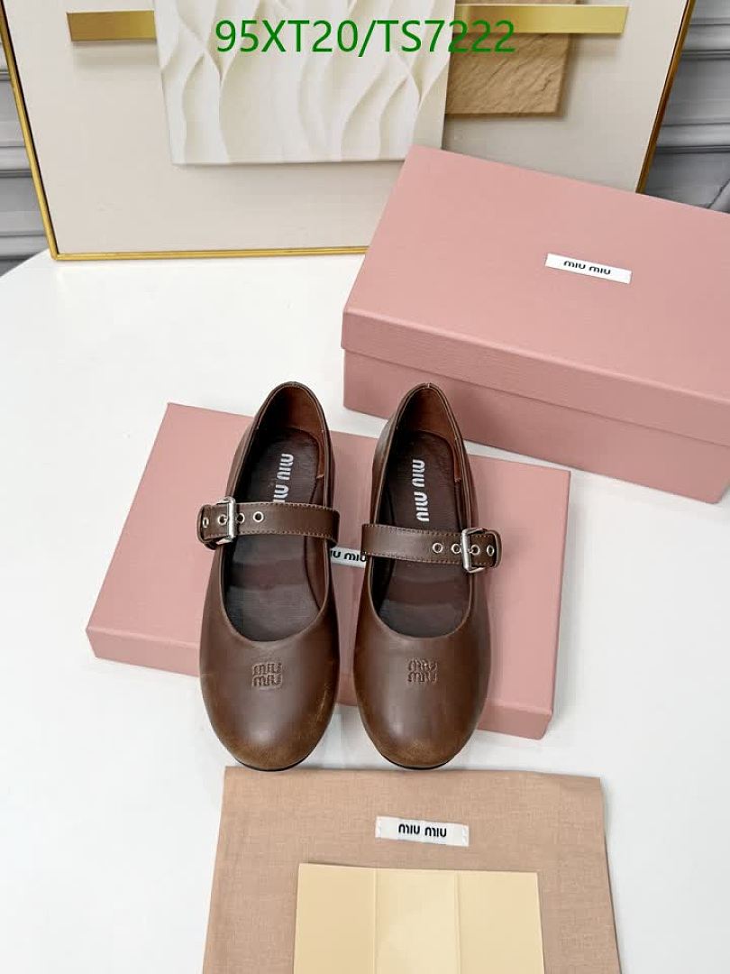 Miu Miu-Shoes(Women) Code: TS7222 $: 95USD