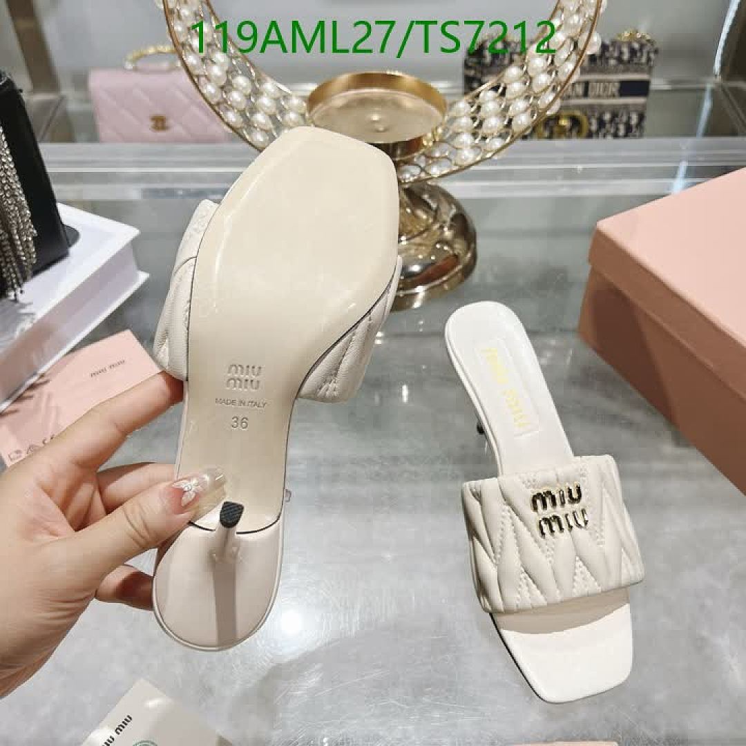 Miu Miu-Shoes(Women) Code: TS7212 $: 119USD