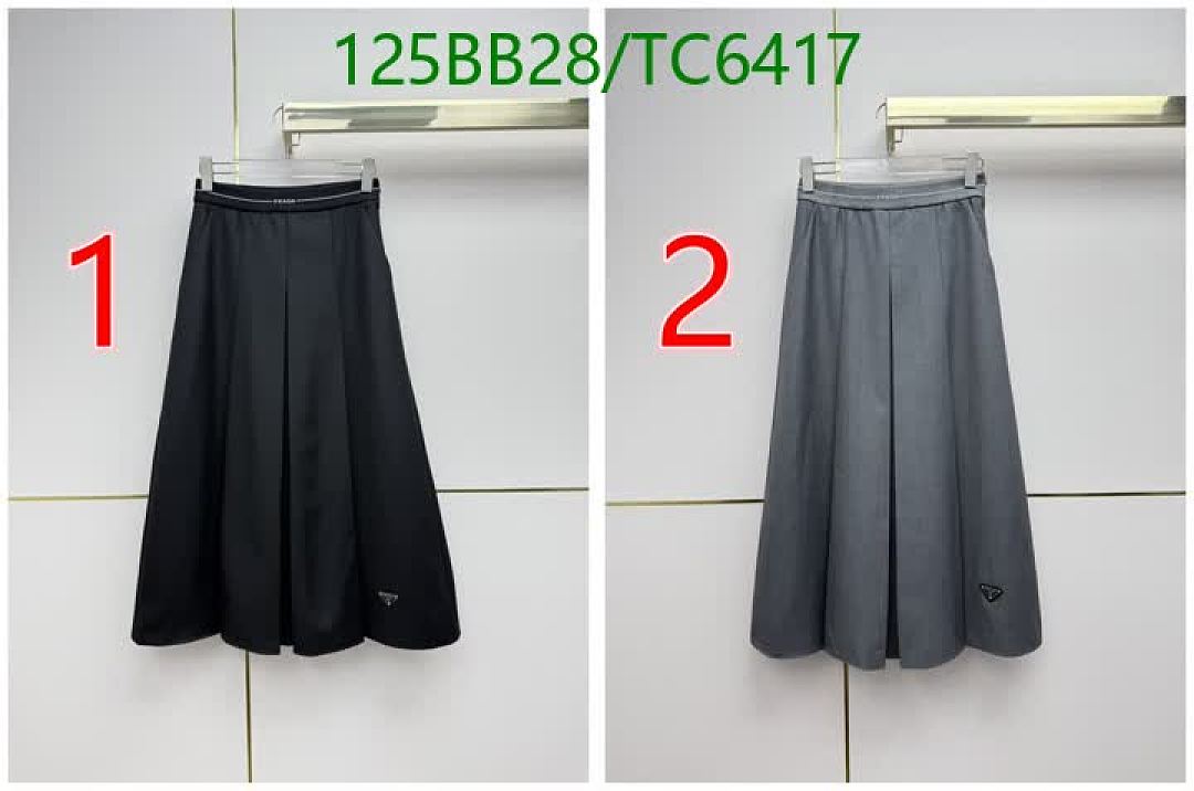Prada-Clothing Code: TC6417 $: 125USD