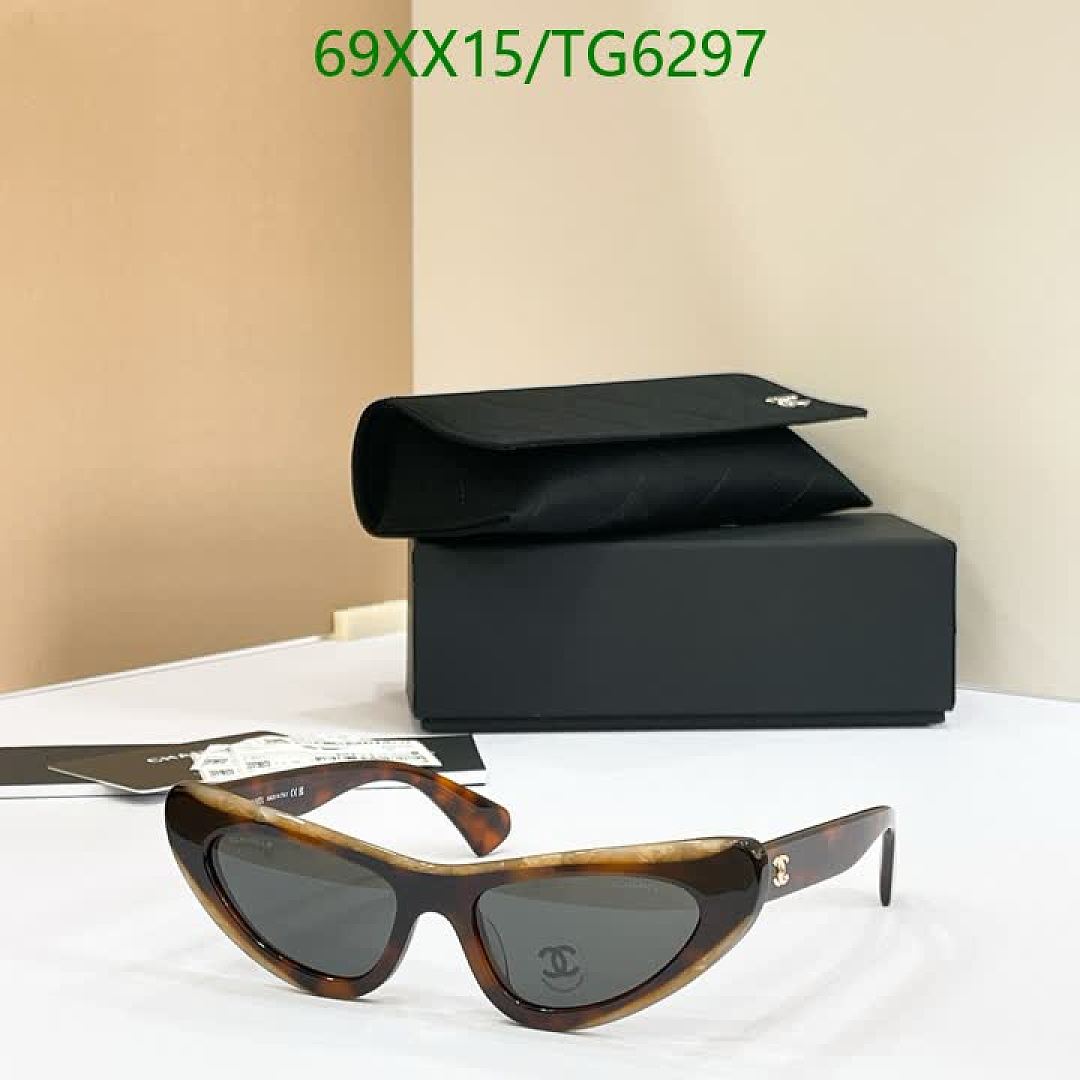 Chanel-Glasses Code: TG6297 $: 69USD