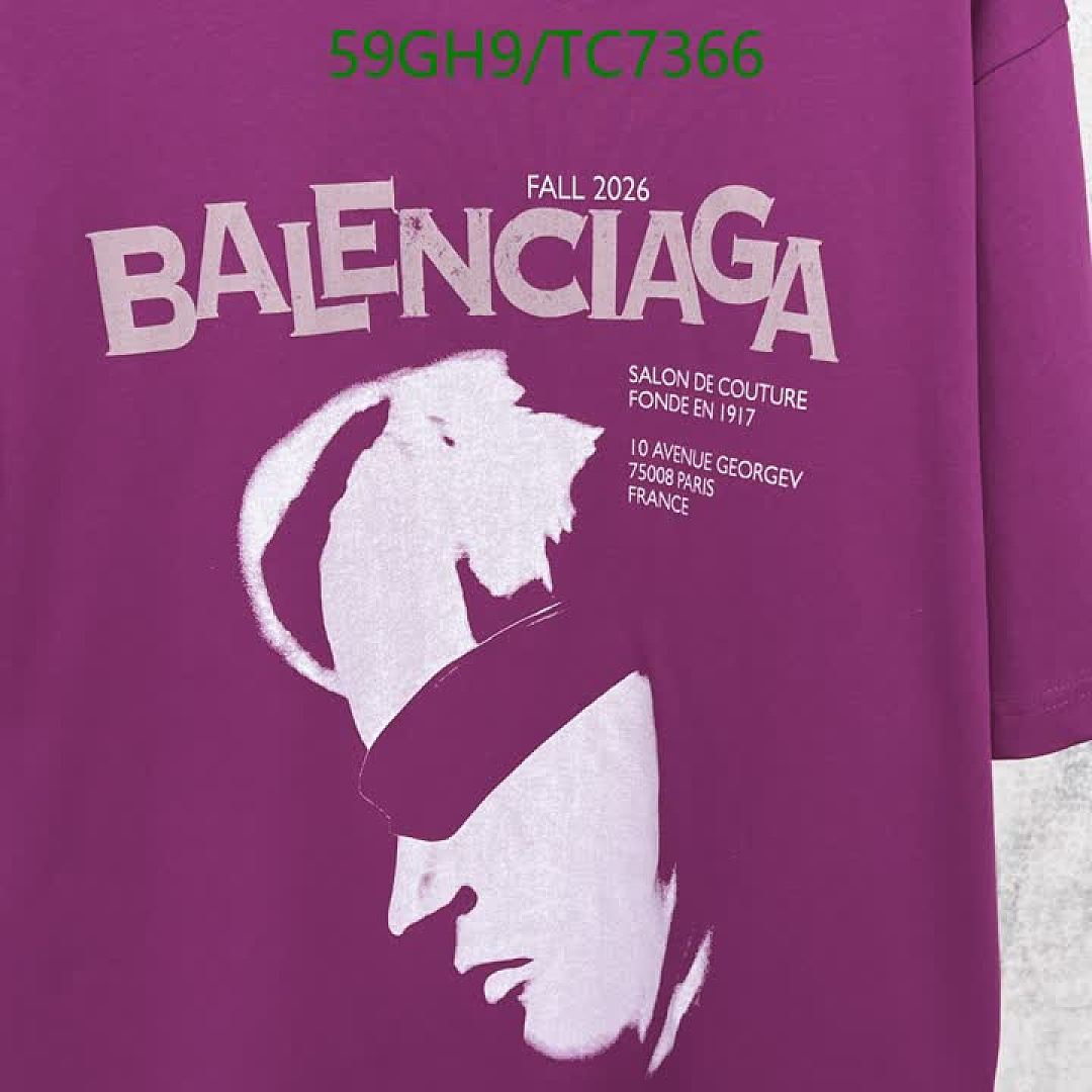 Balenciaga-Clothing Code: TC7366 $: 59USD