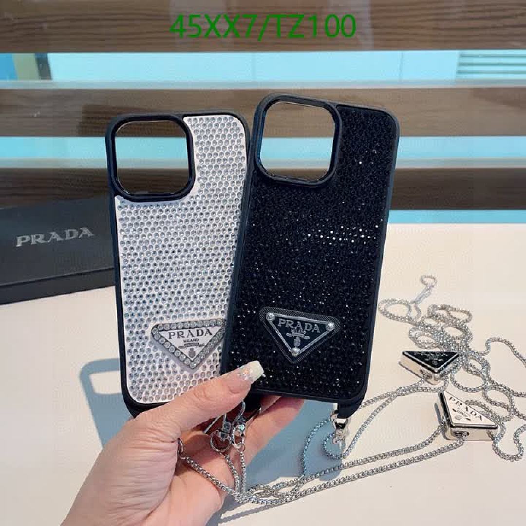 Prada-Phone Cases Code: TZ100 $: 45USD