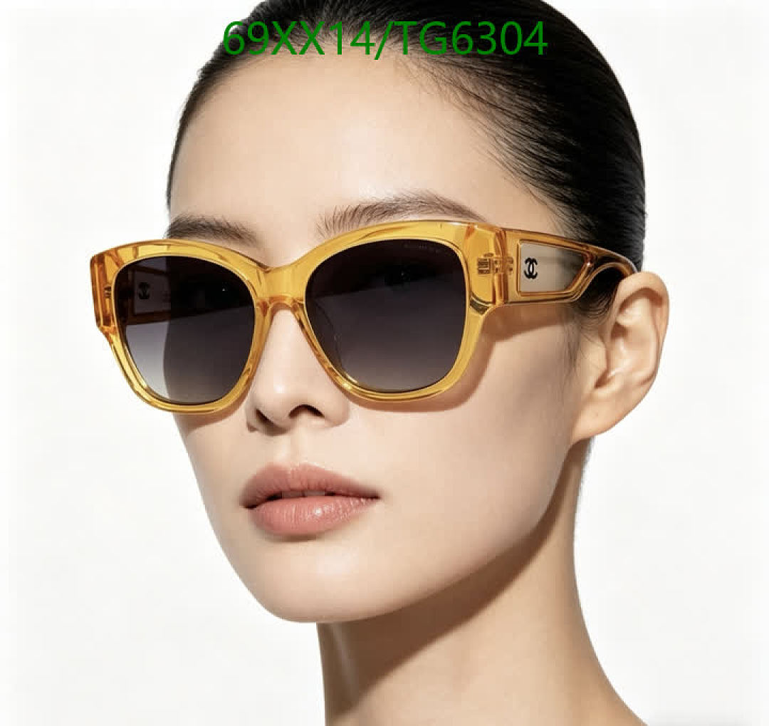 Chanel-Glasses Code: TG6304 $: 69USD