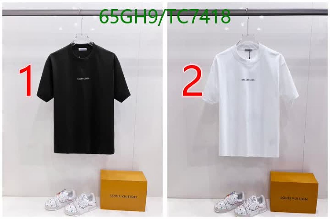 Balenciaga-Clothing Code: TC7418 $: 65USD