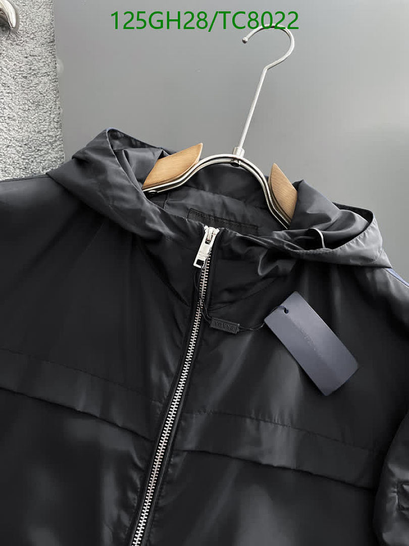 Prada-Clothing Code: TC8022 $: 125USD