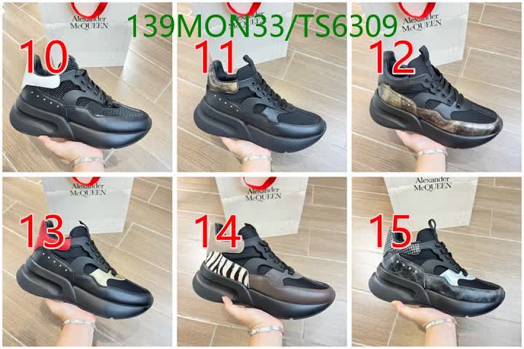 Alexander Mcqueen-Shoes(Men) Code: TS6309 $: 139USD