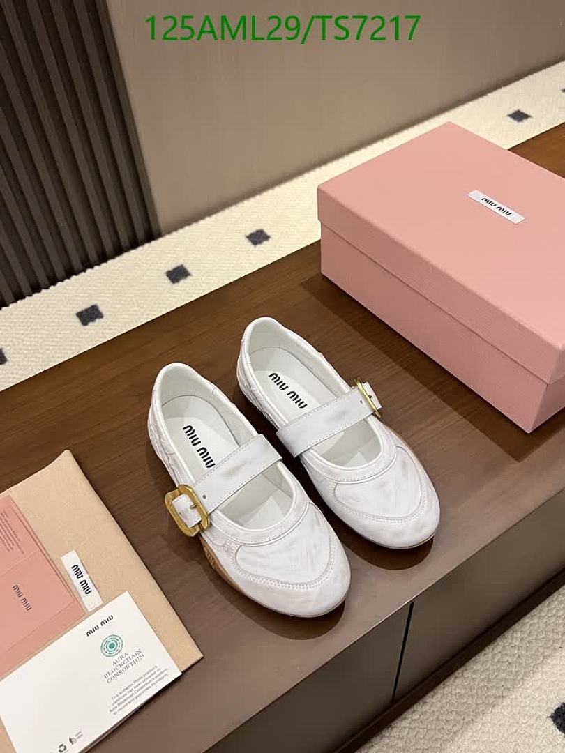 Miu Miu-Shoes(Women) Code: TS7217 $: 125USD