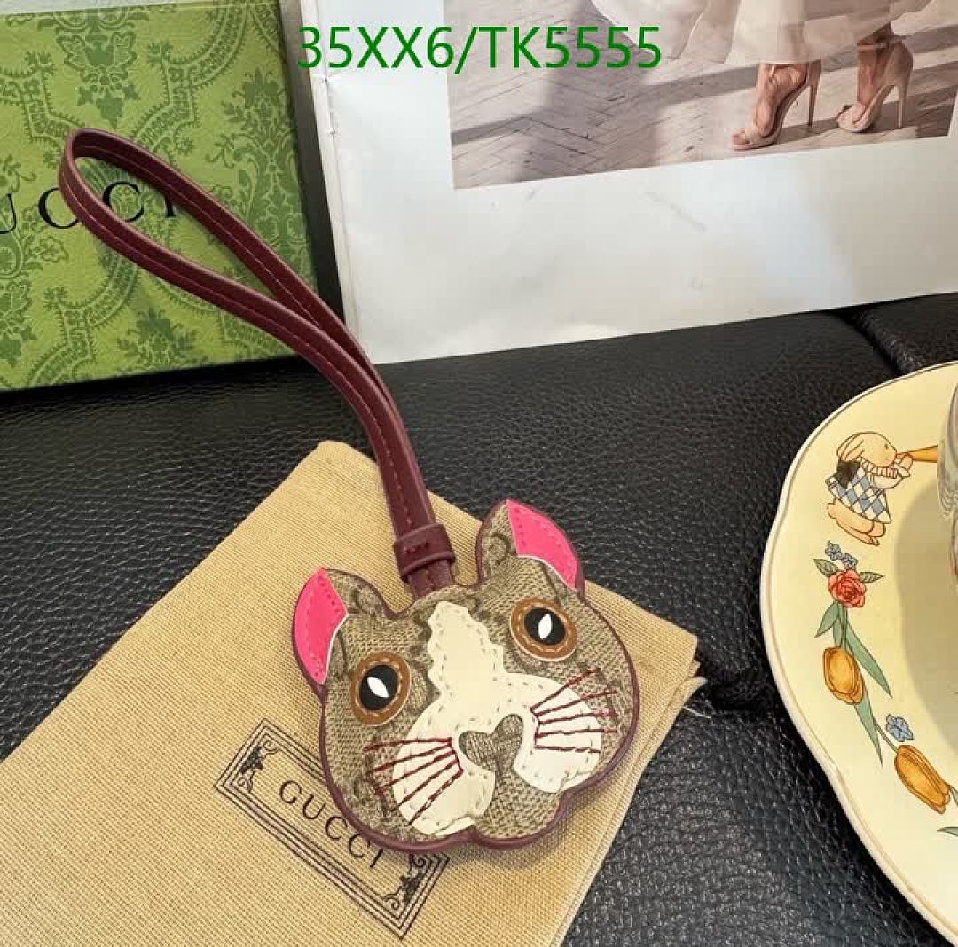 Gucci-Keychains & Bag Charms Code: TK5555 $: 35USD