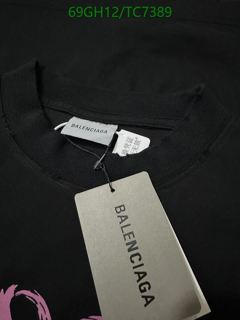 Balenciaga-Clothing Code: TC7389 $: 69USD
