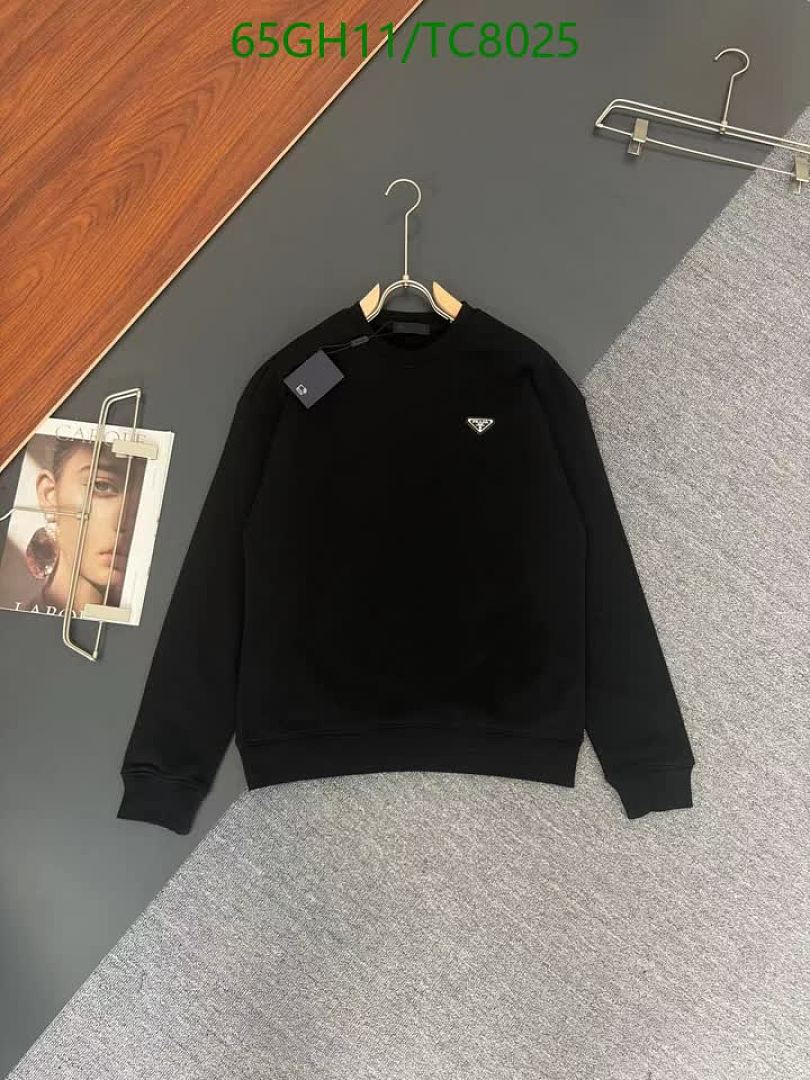 Prada-Clothing Code: TC8025 $: 65USD