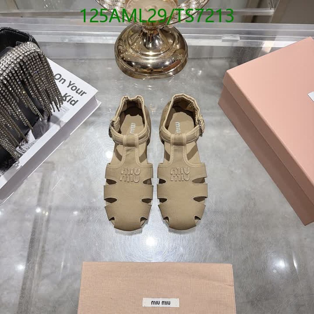 Miu Miu-Shoes(Women) Code: TS7213 $: 125USD