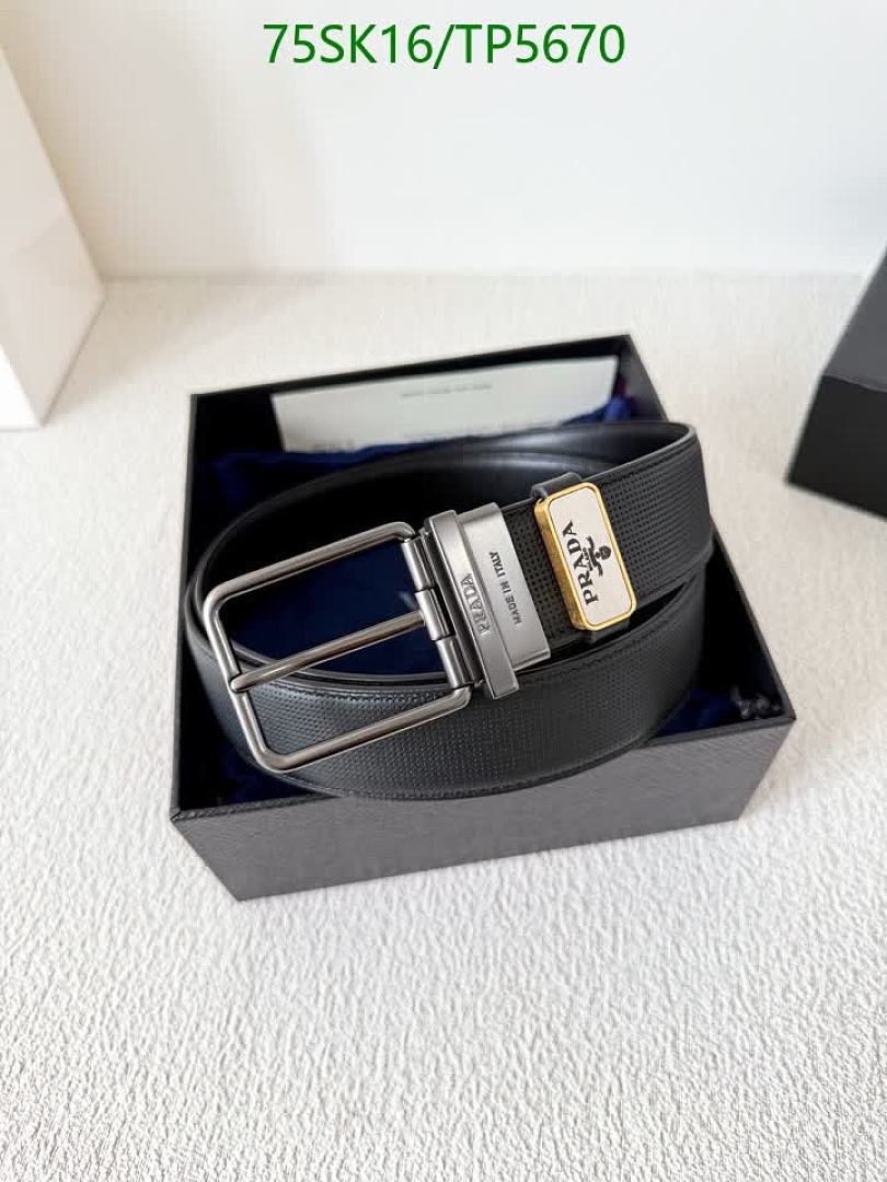 Prada-Belts Code: TP5670 $: 75USD