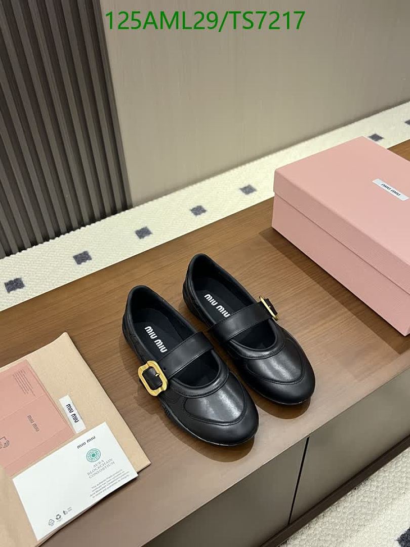 Miu Miu-Shoes(Women) Code: TS7217 $: 125USD