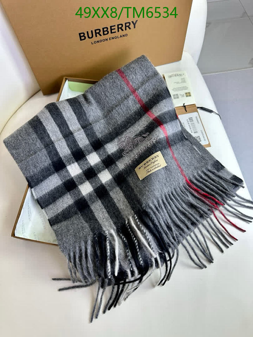 Burberry-Scarves Code: TM6534 $: 49USD