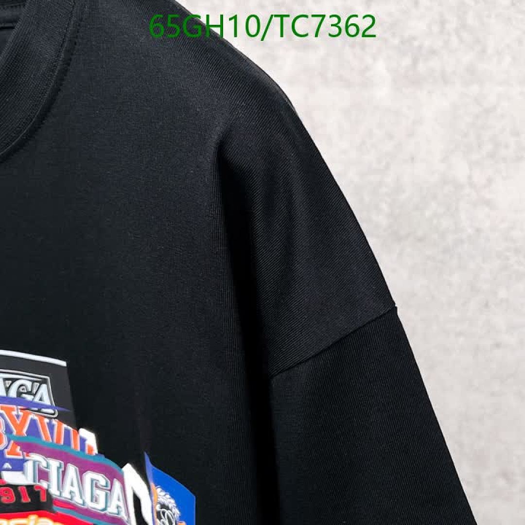Balenciaga-Clothing Code: TC7362 $: 65USD