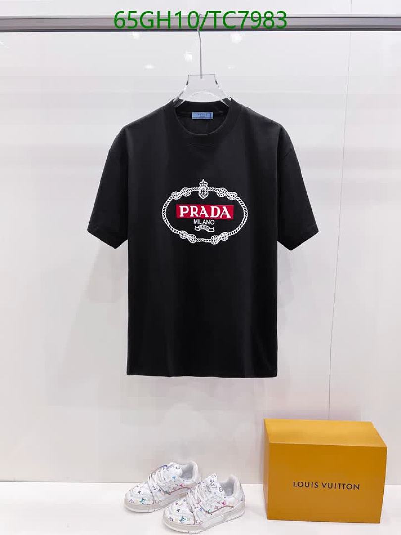Prada-Clothing Code: TC7983 $: 65USD