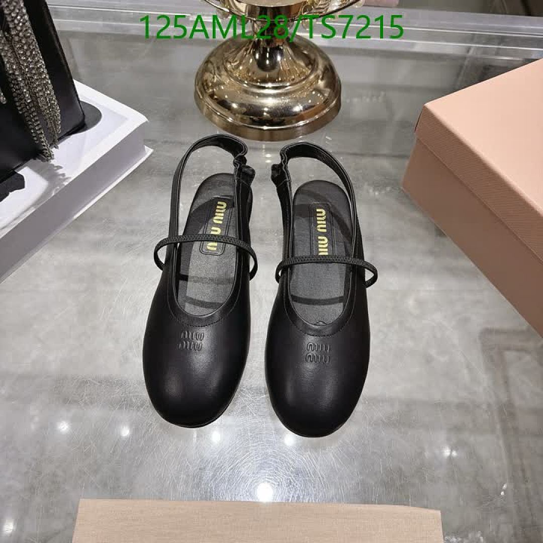 Miu Miu-Shoes(Women) Code: TS7215 $: 125USD