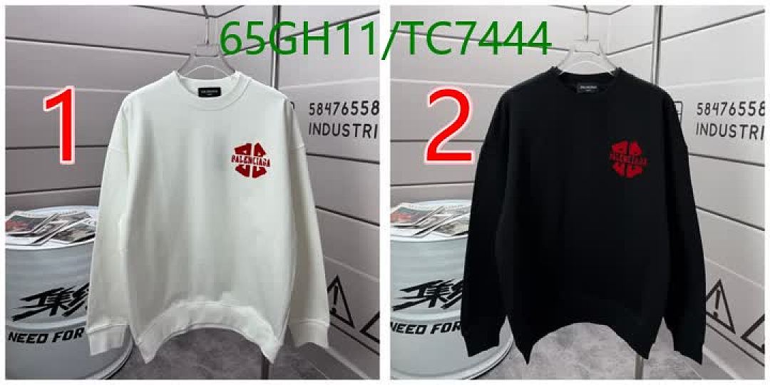 Balenciaga-Clothing Code: TC7444 $: 65USD