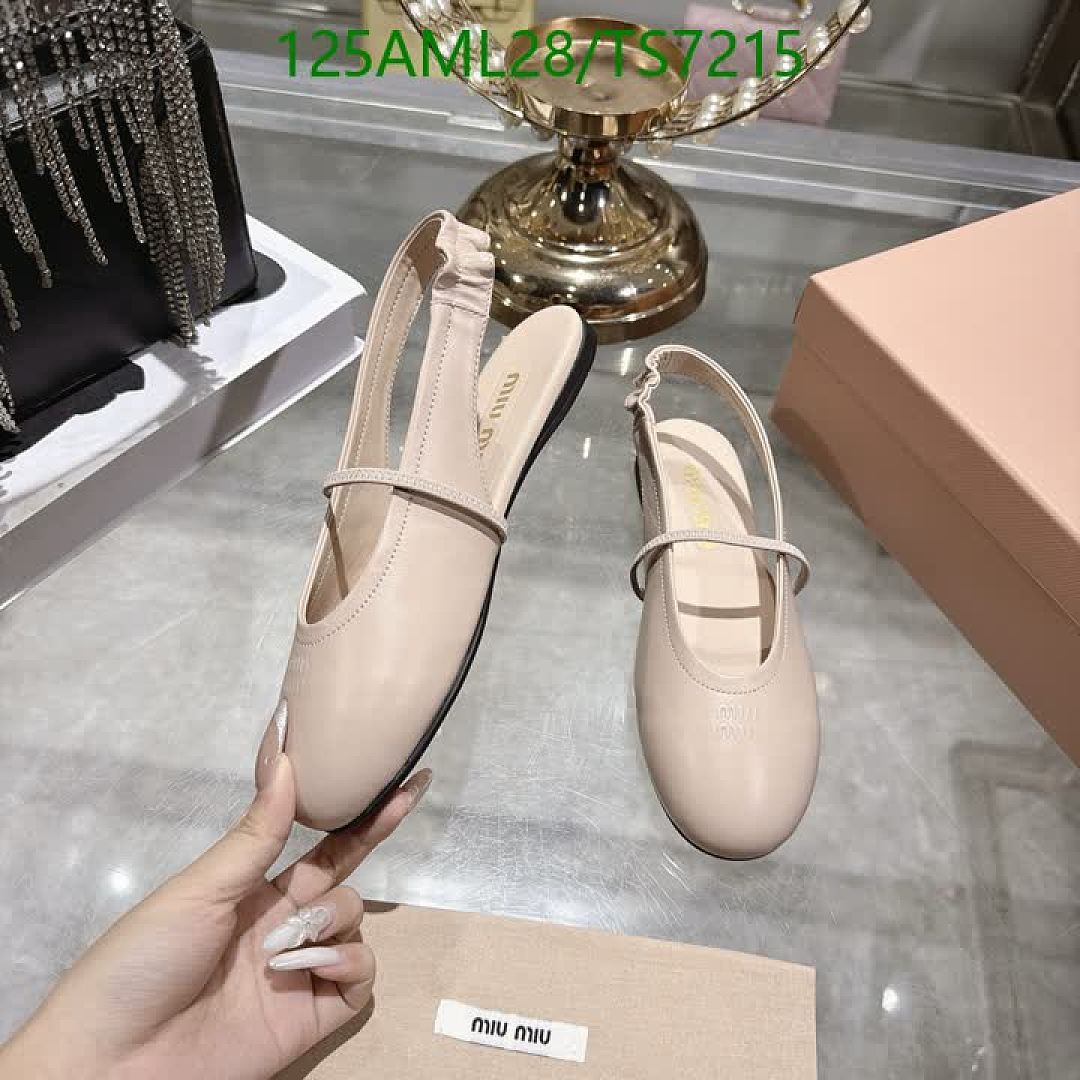 Miu Miu-Shoes(Women) Code: TS7215 $: 125USD