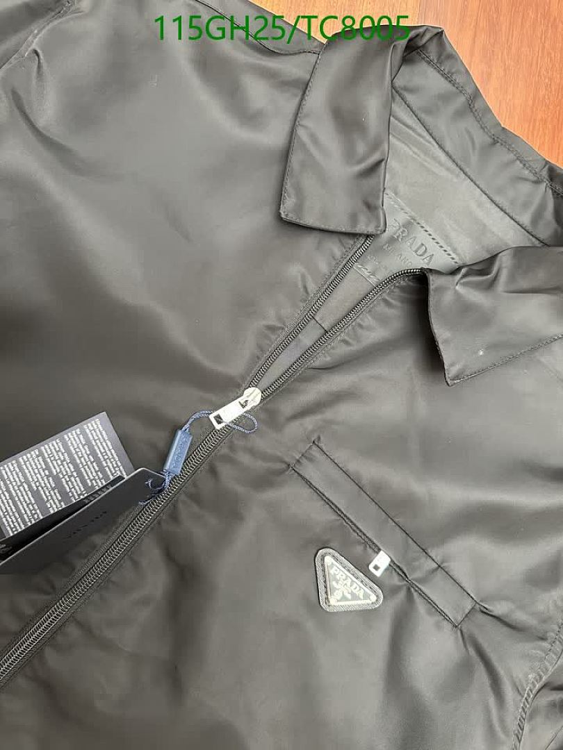 Prada-Clothing Code: TC8005 $: 115USD