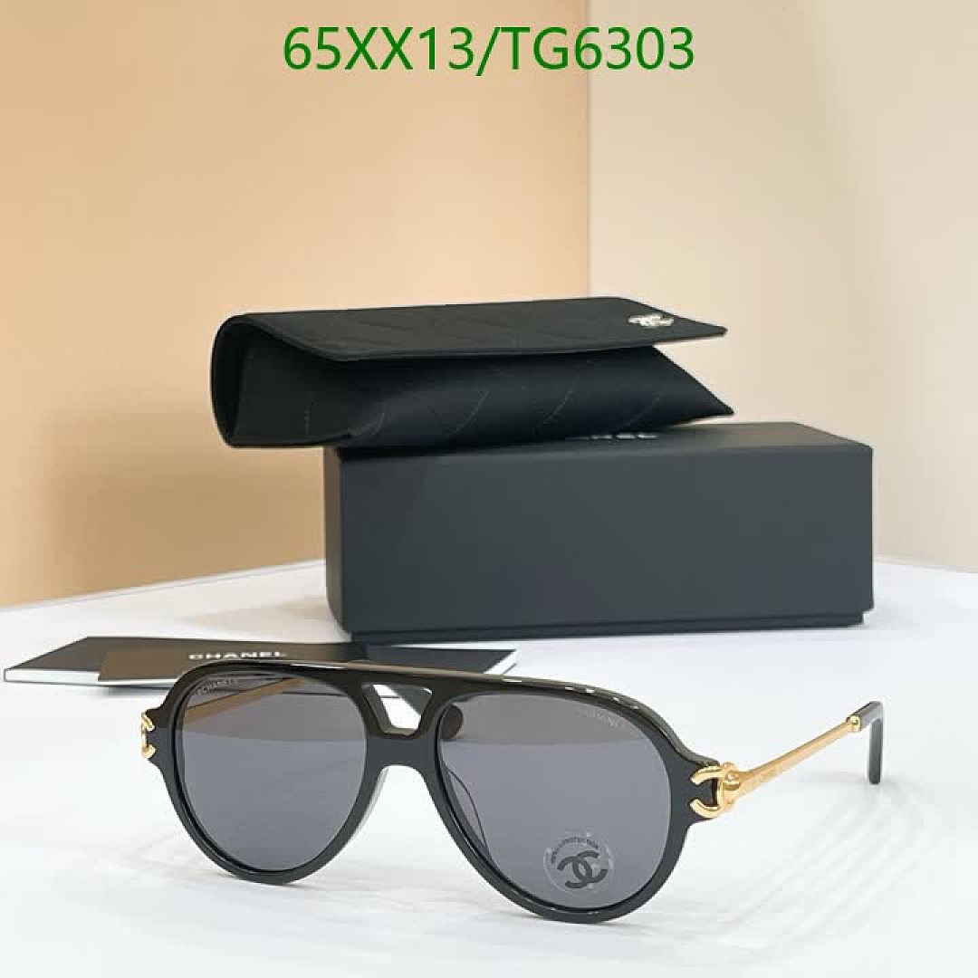 Chanel-Glasses Code: TG6303 $: 65USD