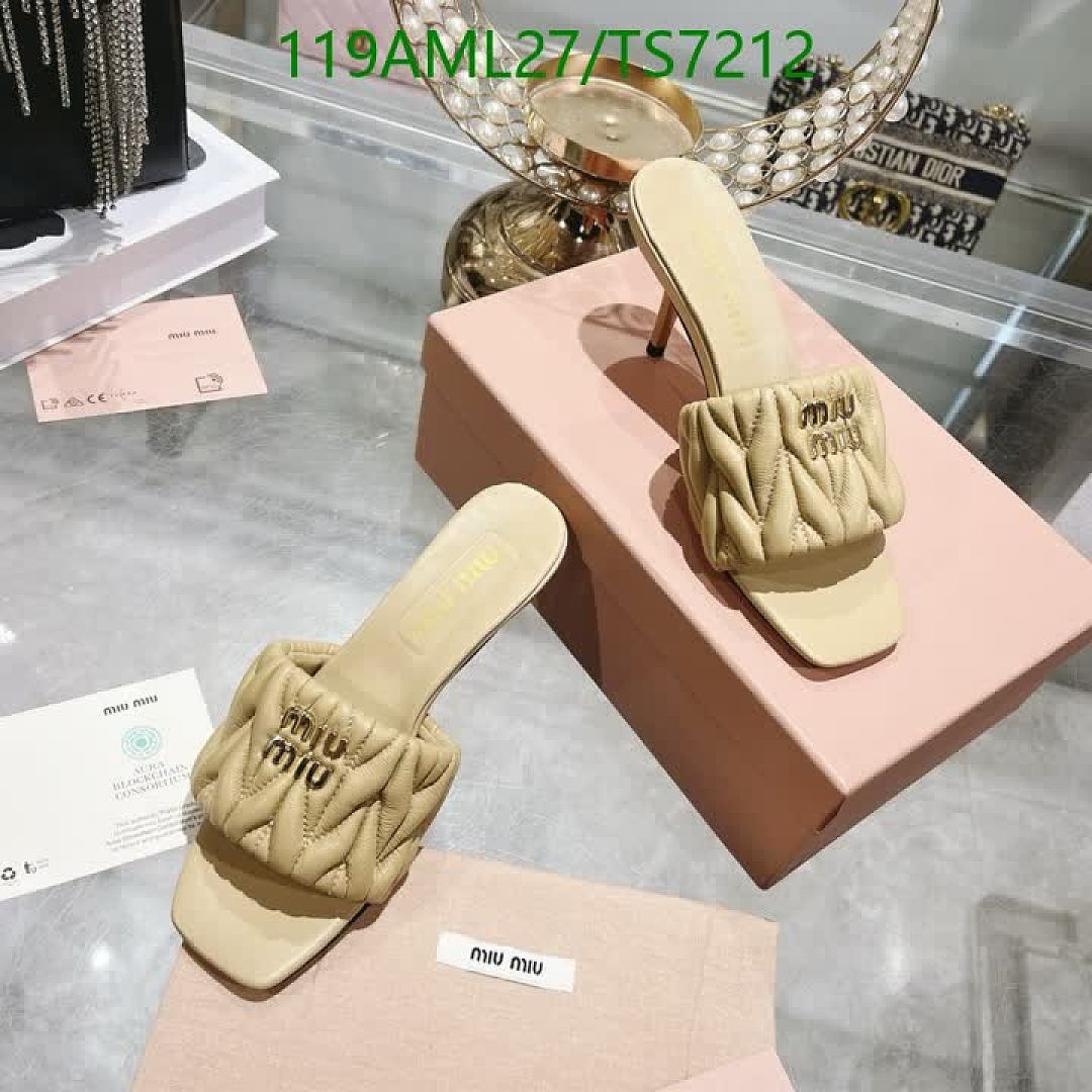 Miu Miu-Shoes(Women) Code: TS7212 $: 119USD