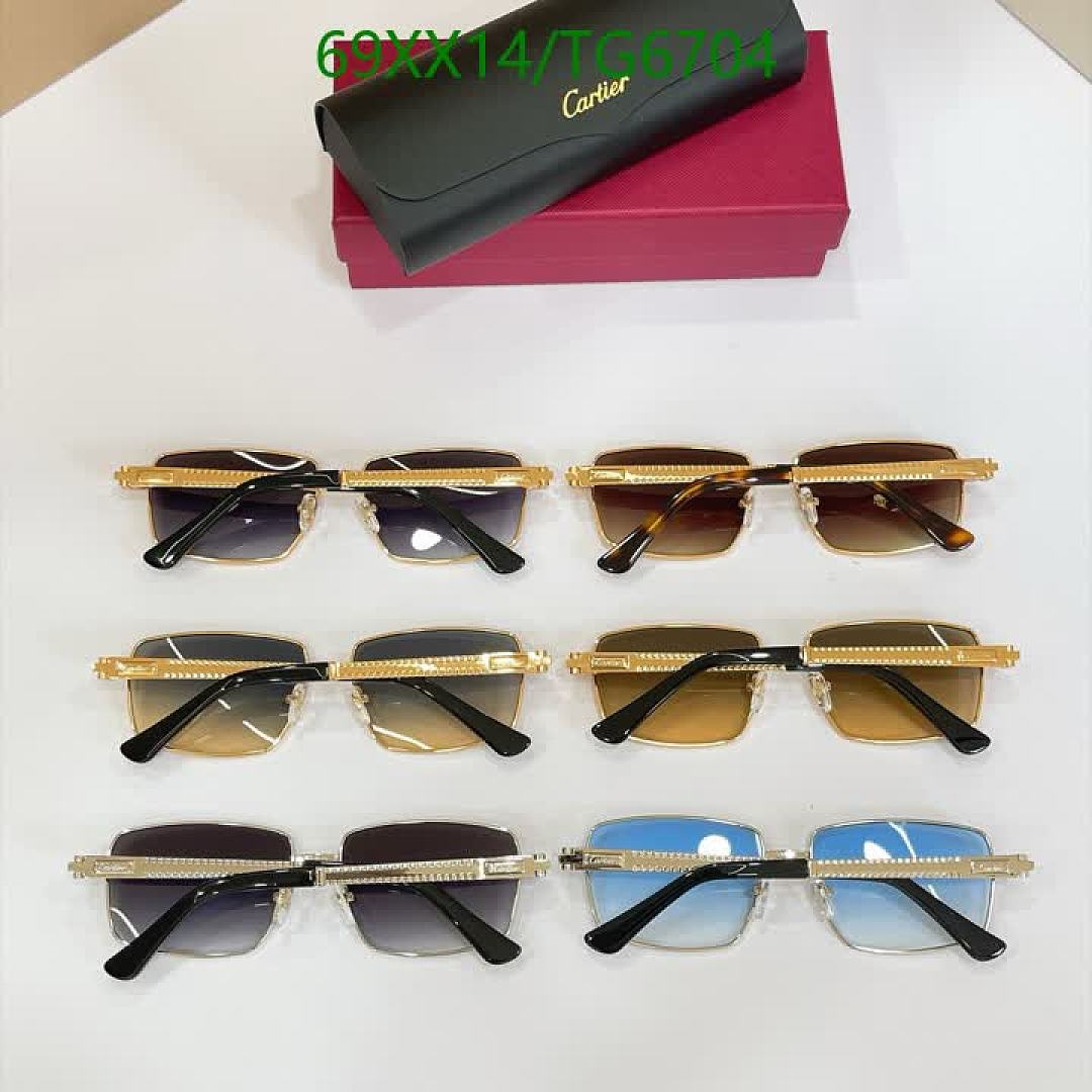 Cartier-Glasses Code: TG6704 $: 69USD