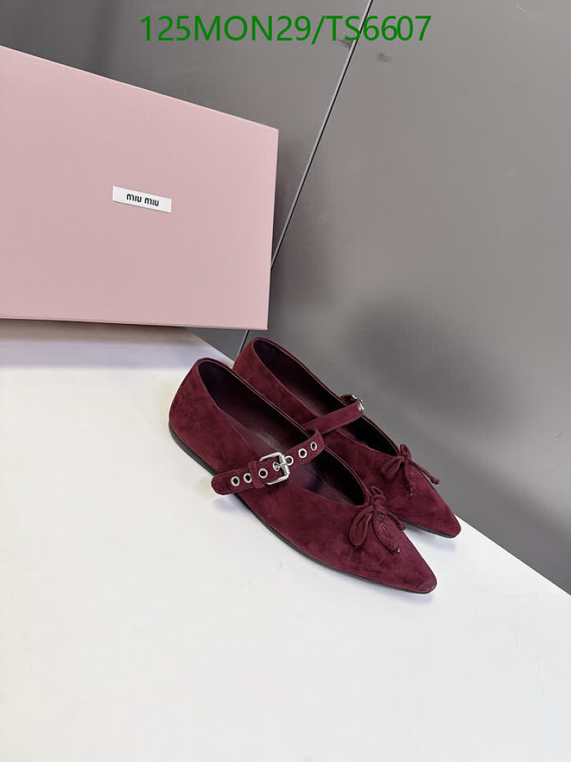 Miu Miu-Shoes(Women) Code: TS6607 $: 125USD