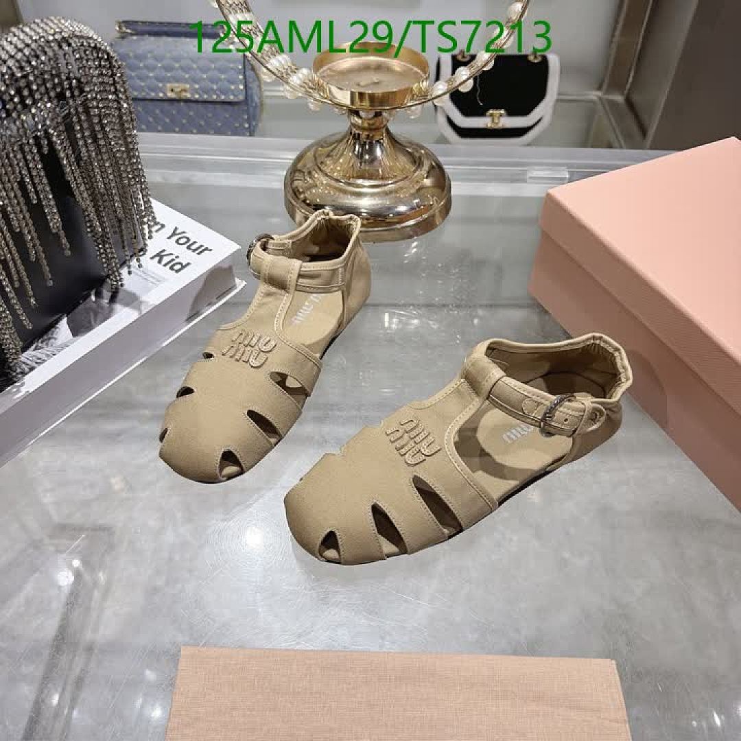 Miu Miu-Shoes(Women) Code: TS7213 $: 125USD